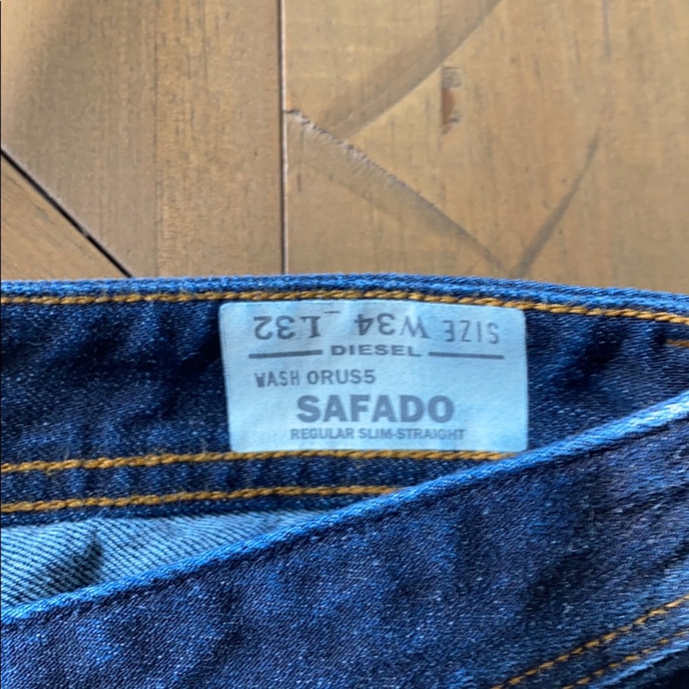 Diesel safado 34x32 jeans - Picture 3 of 4